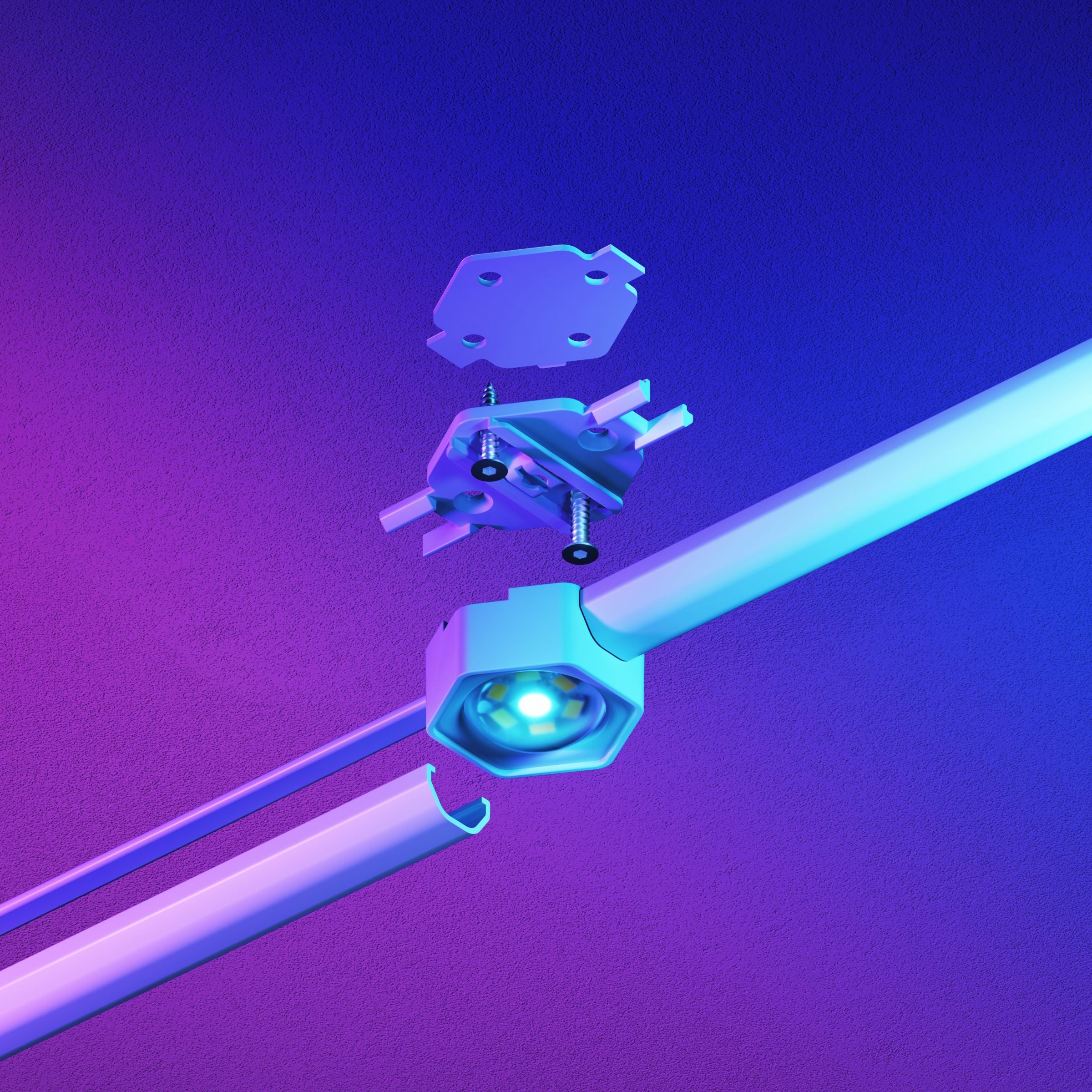 Matter Smart Multicolor Permanent Outdoor Lights Starter Kit