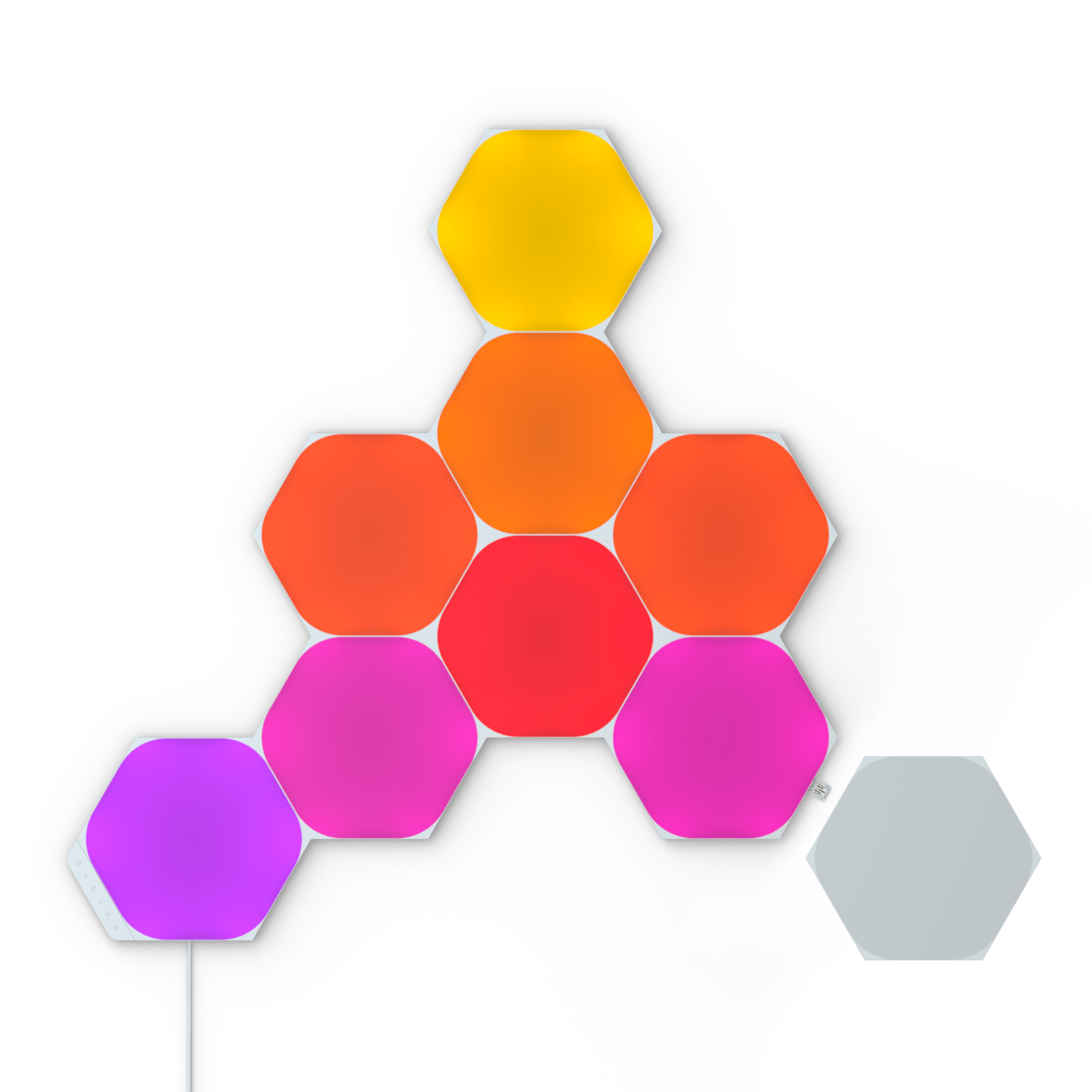 Nanoleaf Shapes Hexagons | Smart LED Light Panel Kit – Nanoleaf Nanoleaf Shapes Hexagons | Smart LED Light Panel Kit – Nanoleaf