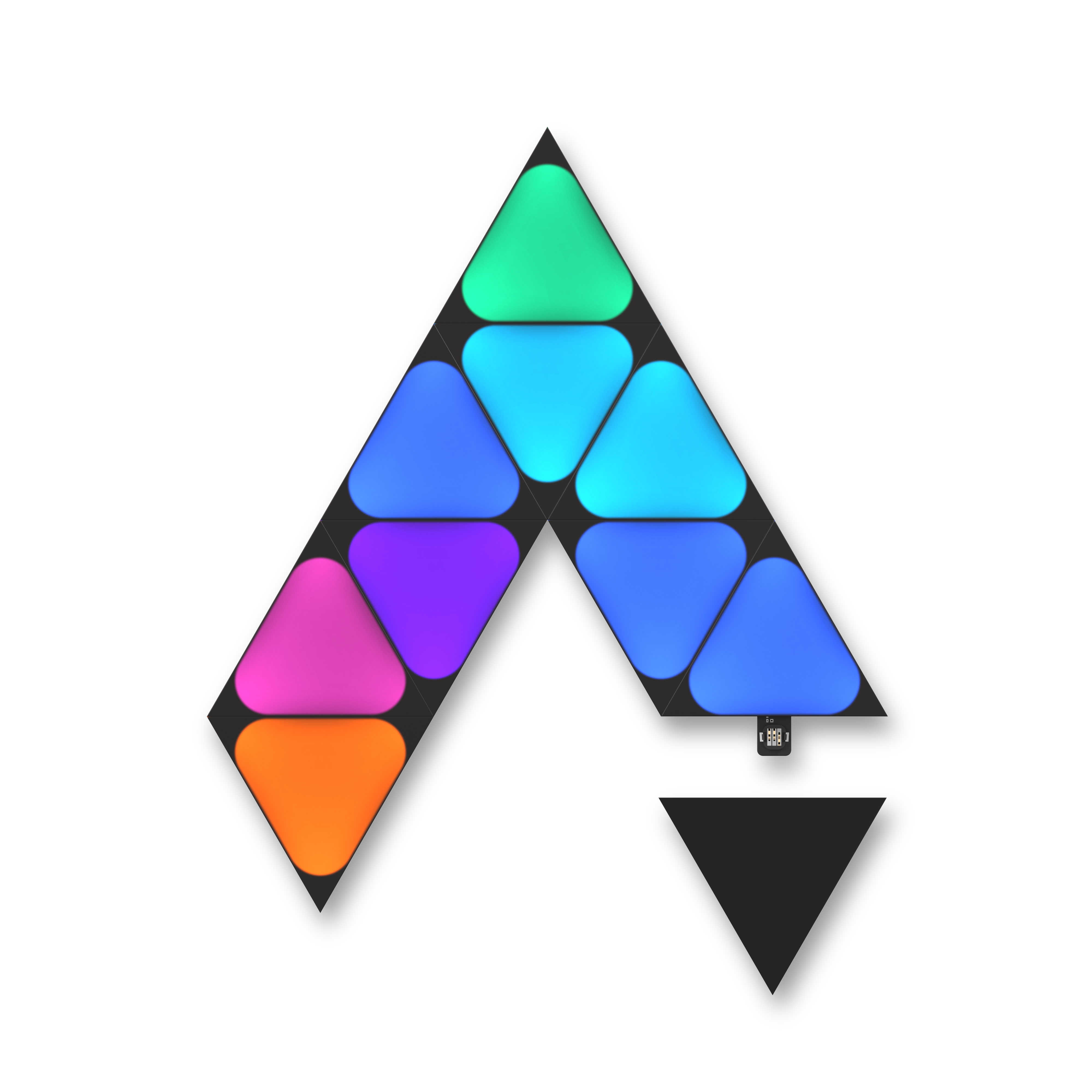 Ultra Black Mini Triangles Expansion Pack (10 Panels)