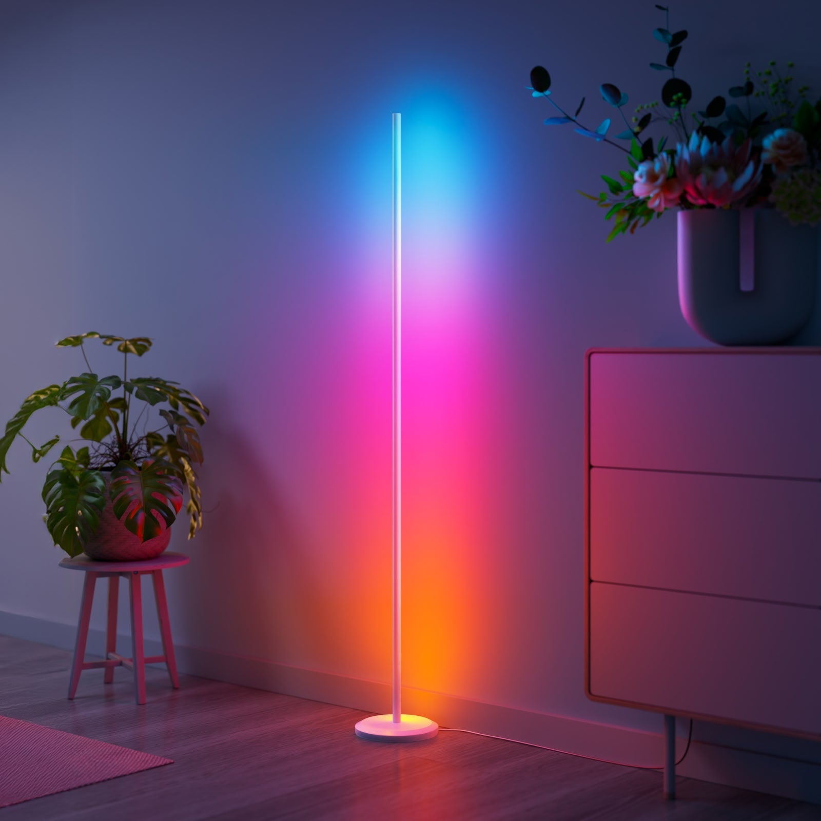 Matter Smart Multicolor Floor Lamp (White)