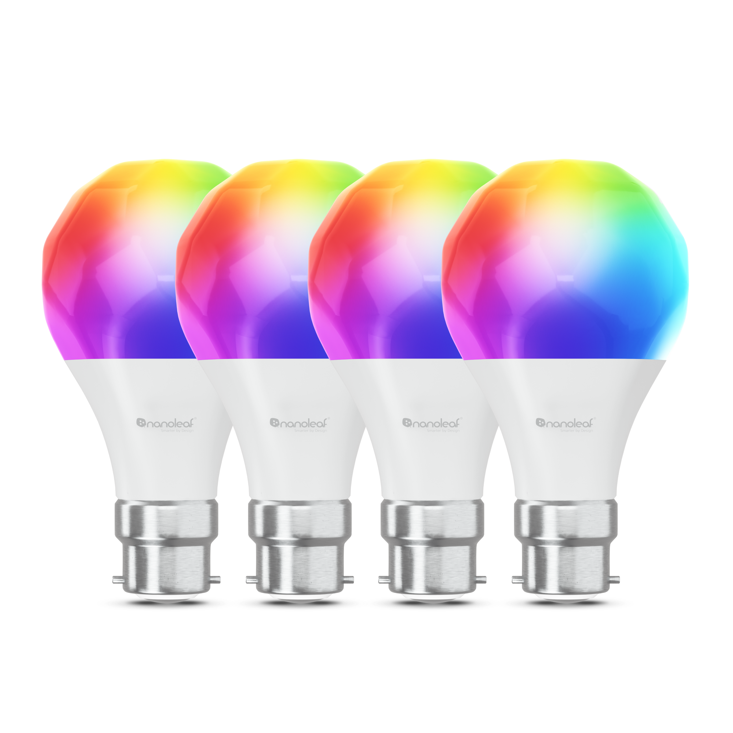 Matter Wi-Fi B22 Smart Bulb (4 Pack)
