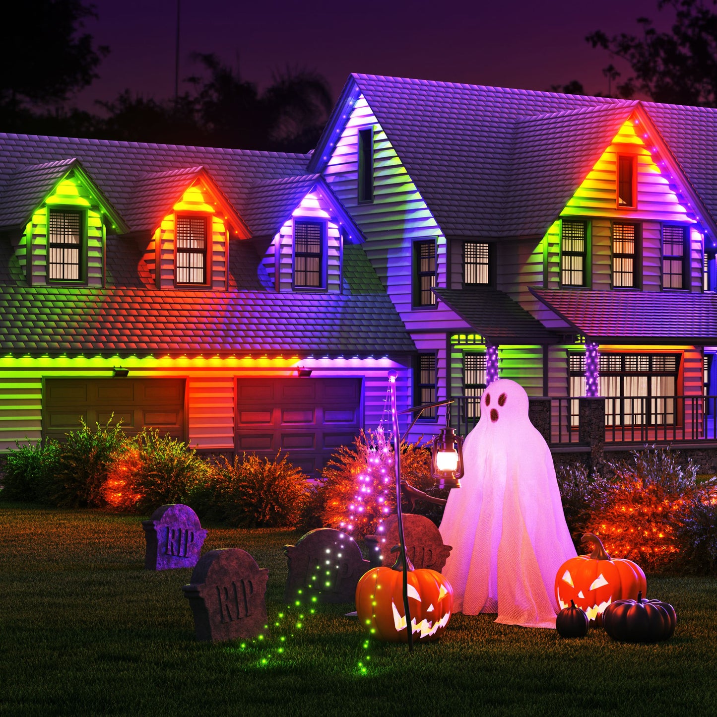 Matter Smart Multicolor Permanent Outdoor Lights Smarter Kit