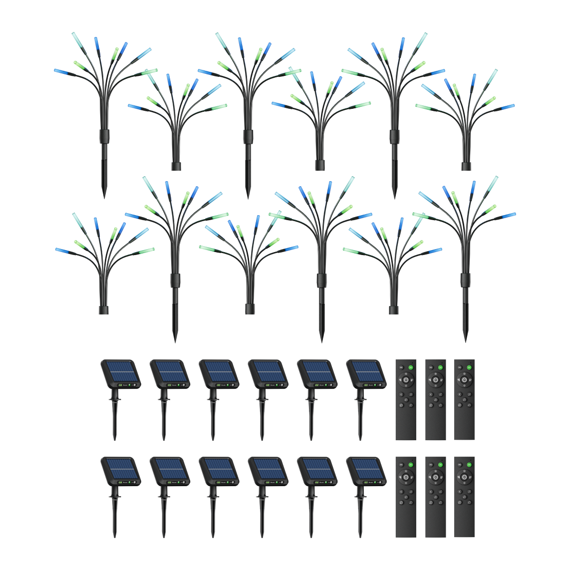 Solar Garden Lights (12 Pack)