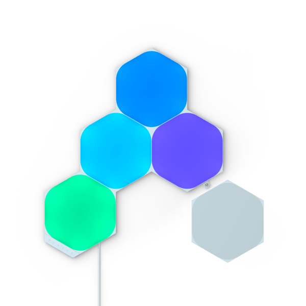 Nanoleaf Shapes Hexagons | Smart LED Light Panel Kit – Nanoleaf