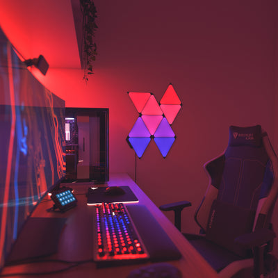 Limited Edition Ultra Black Triangles Starter Kit (9 Panels)