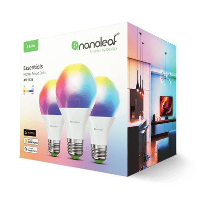 Matter A60 | E27 Smart Bulbs (3 Pack)
