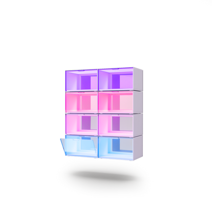 EXPO Smart LED Display Case Starter Kit (8 Pack)