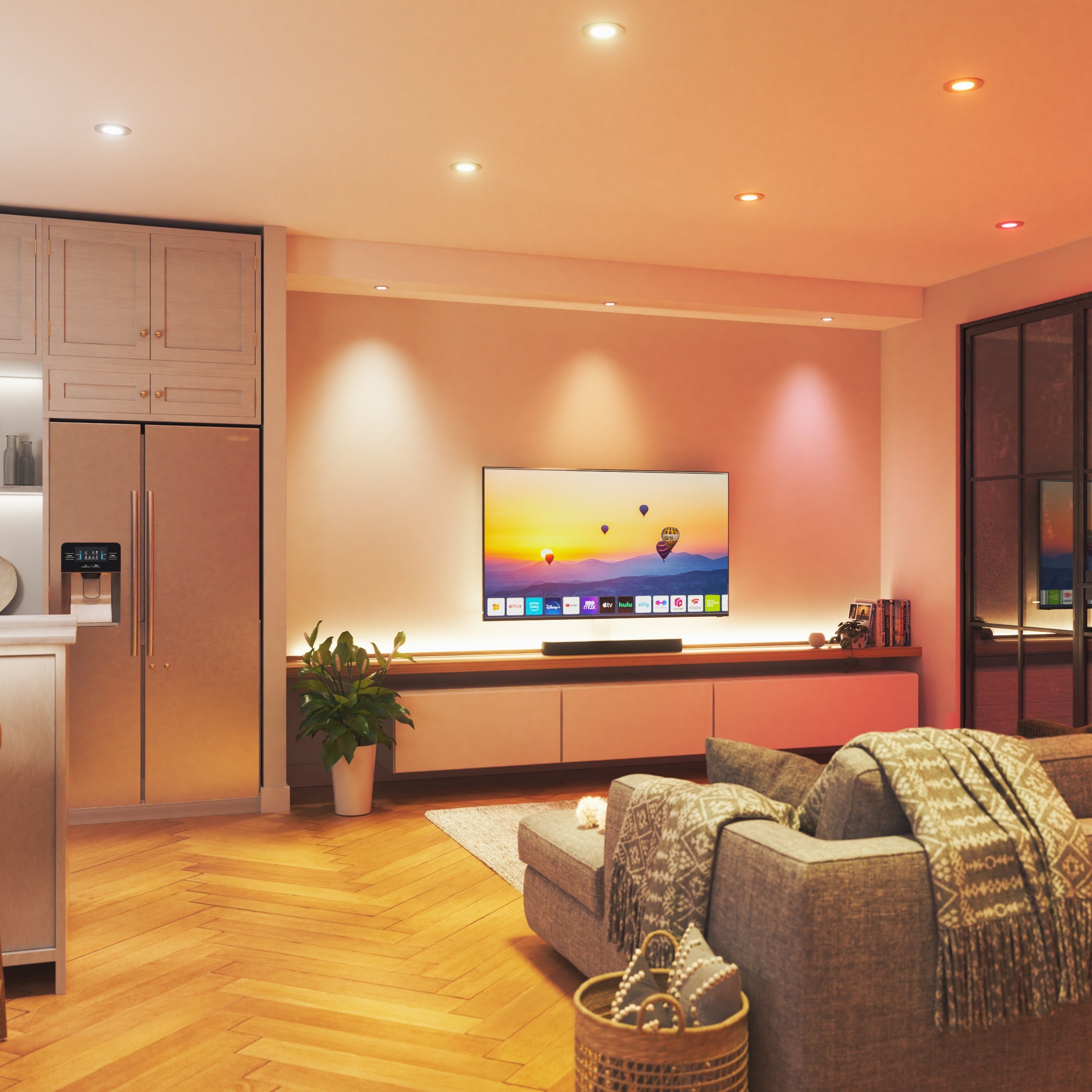 Wi-Fi Matter 3.5" Recessed Downlight (4 Pack)