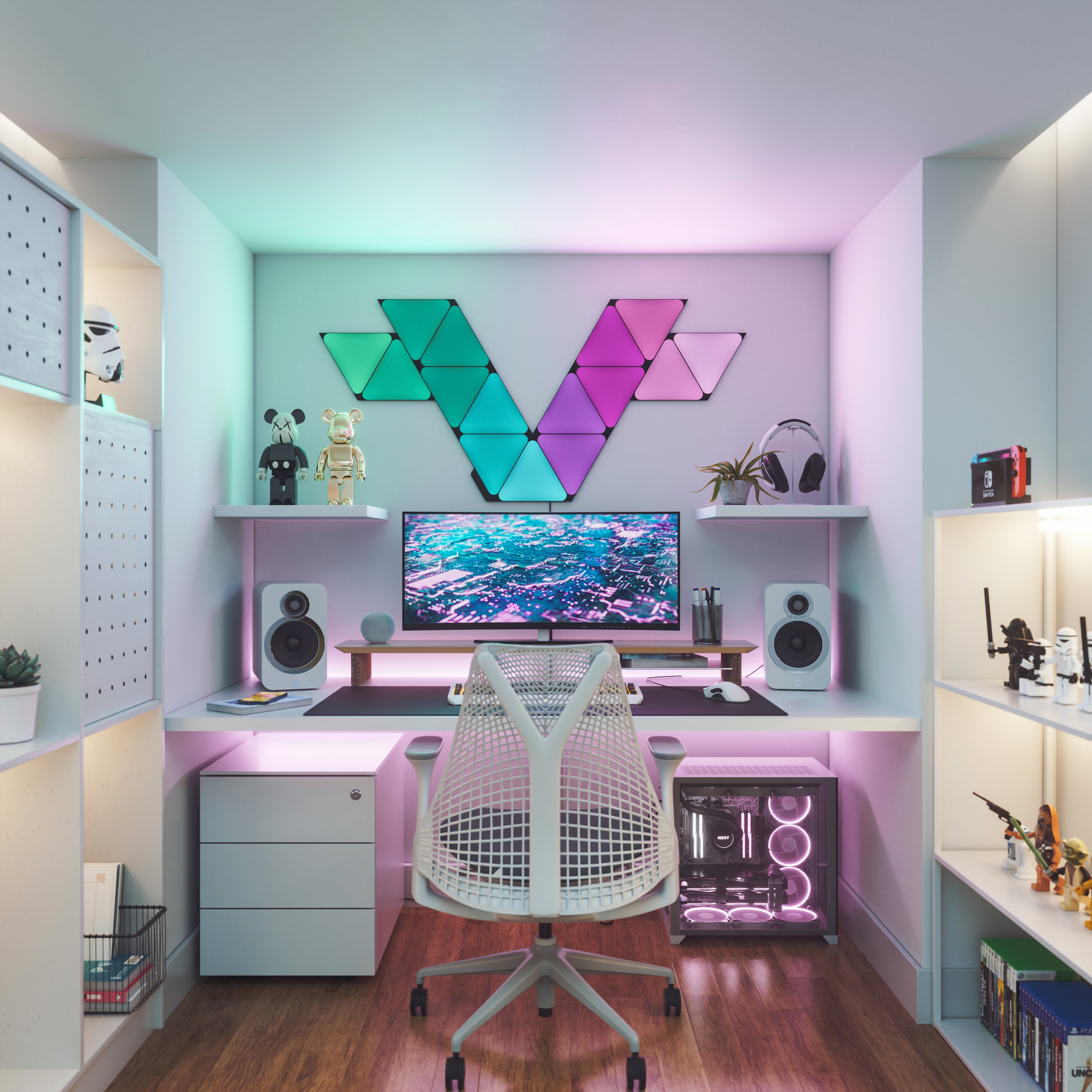 Ultra Black Mini Triangles Expansion Pack (10 Panels)