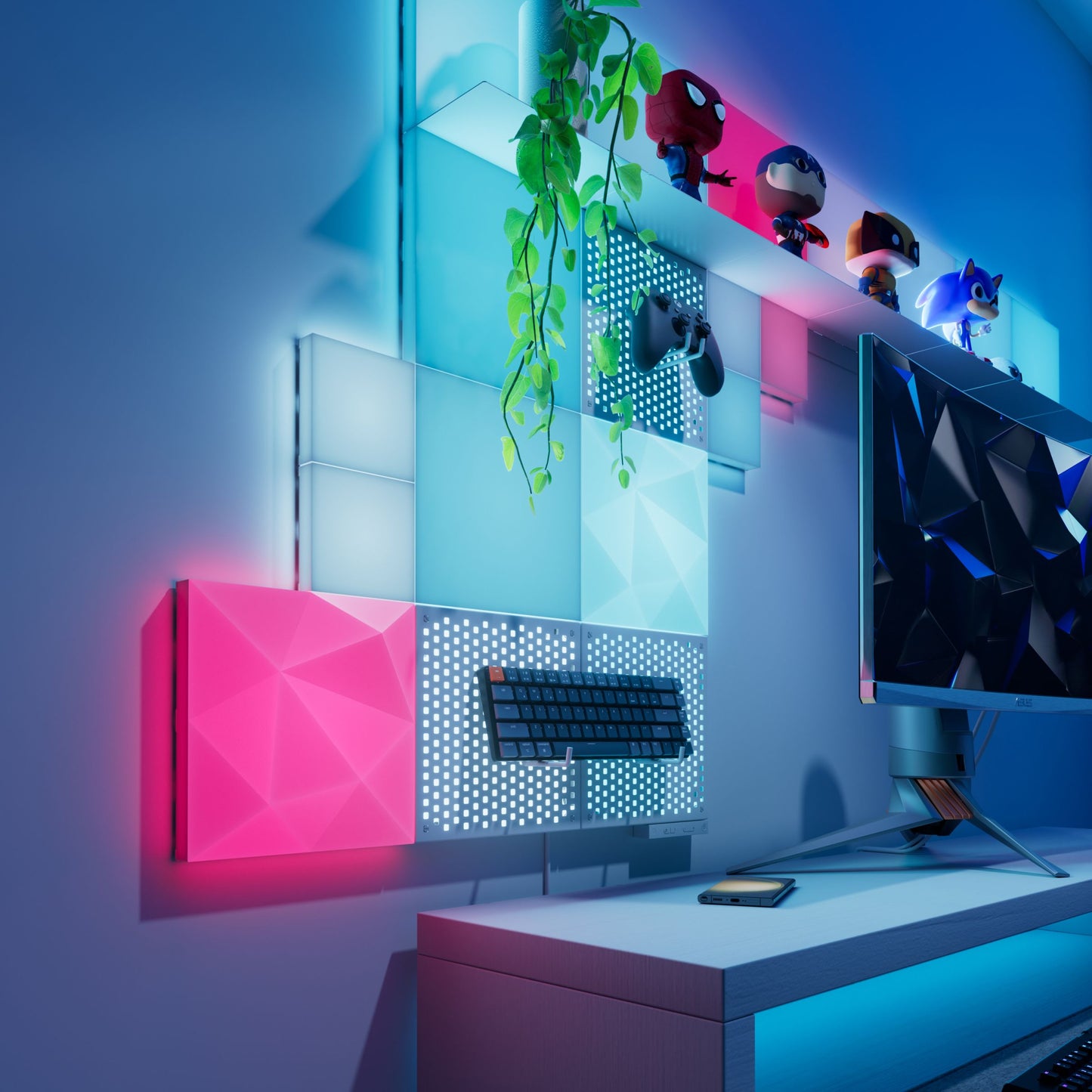 Blocks Light Pegboard Add-On Kit