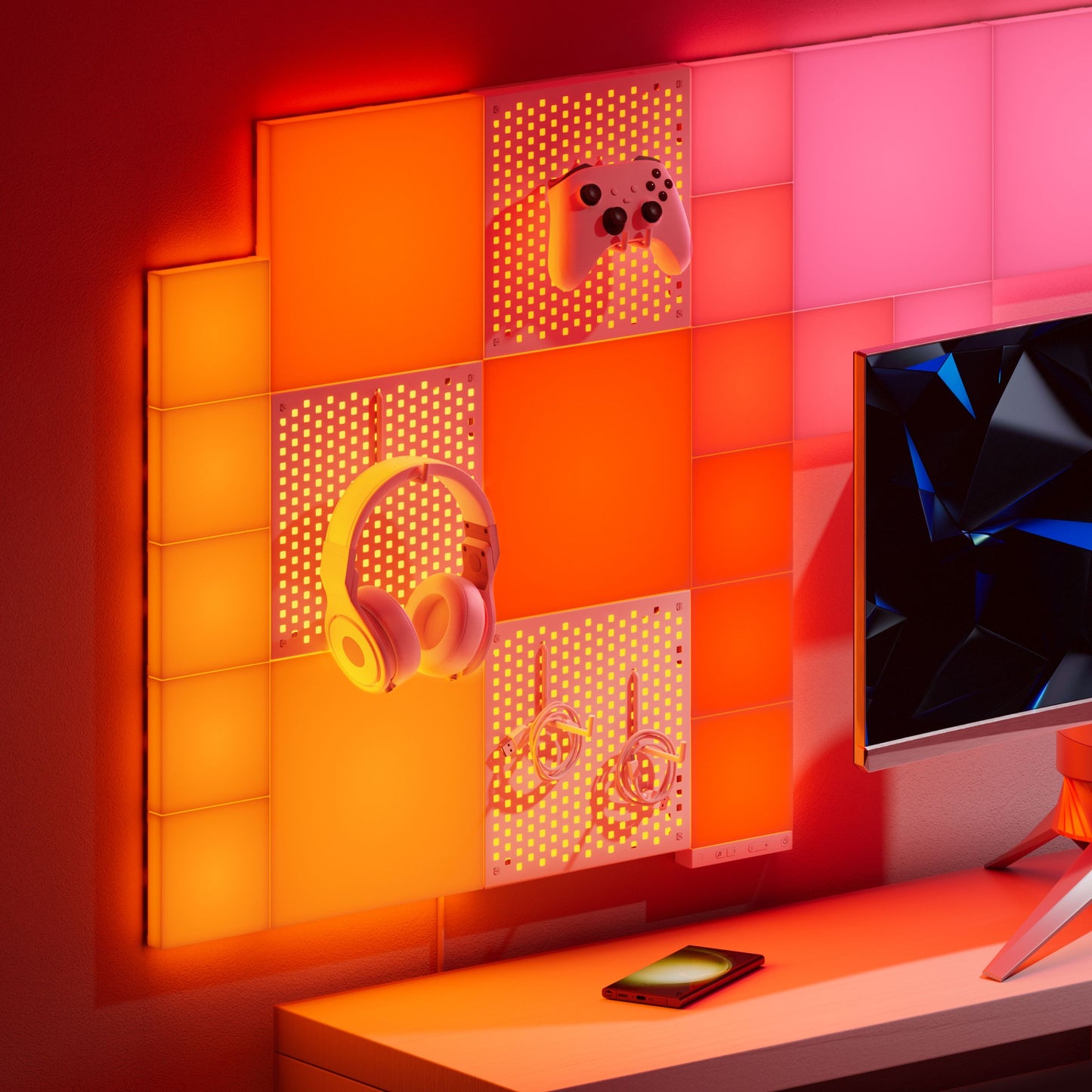 Blocks Light Pegboard Add-On Kit