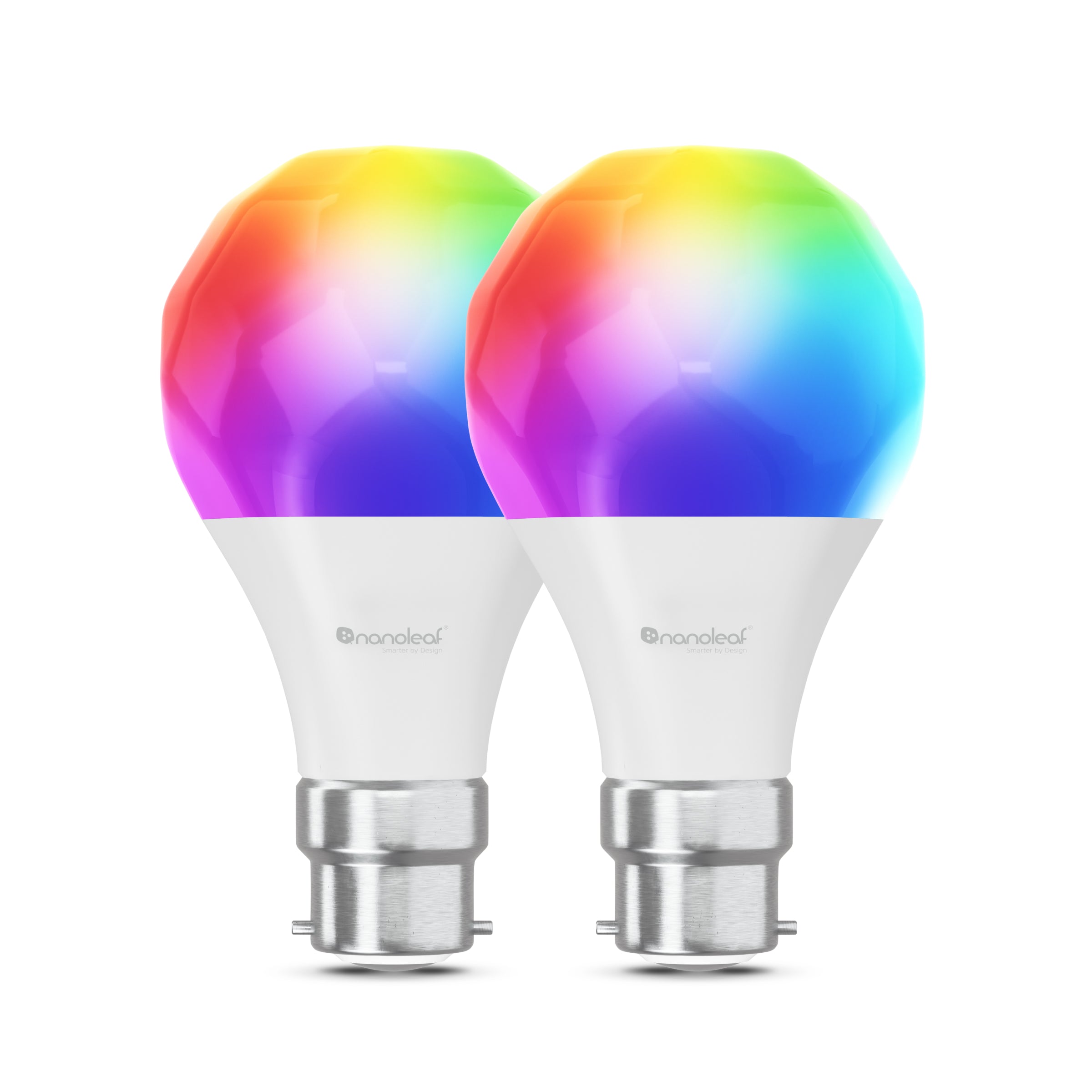 Matter Wi-Fi B22 Smart Bulb (2 Pack)